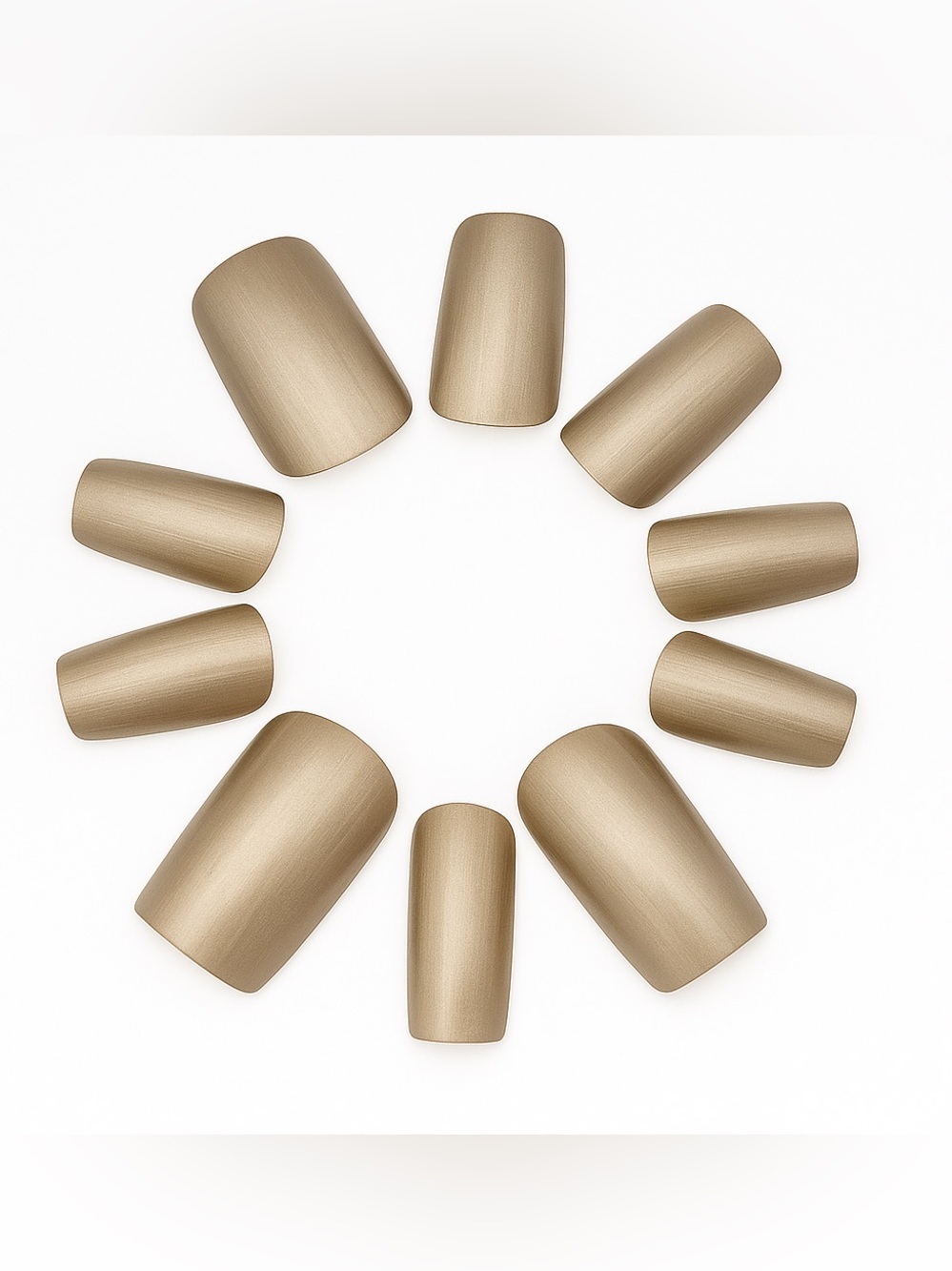 Gilded Gold: Press-On Nails